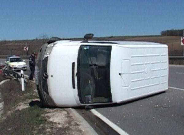Accidentul s-a produs in apropiere de satul Bardar. Foto: protv.md