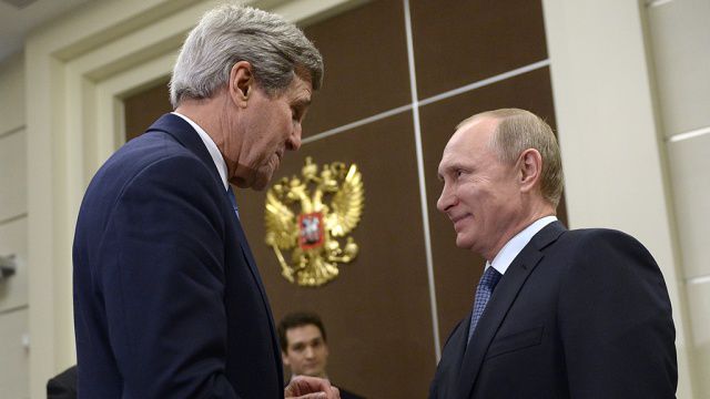 Керри не согласился с позицией Путина.