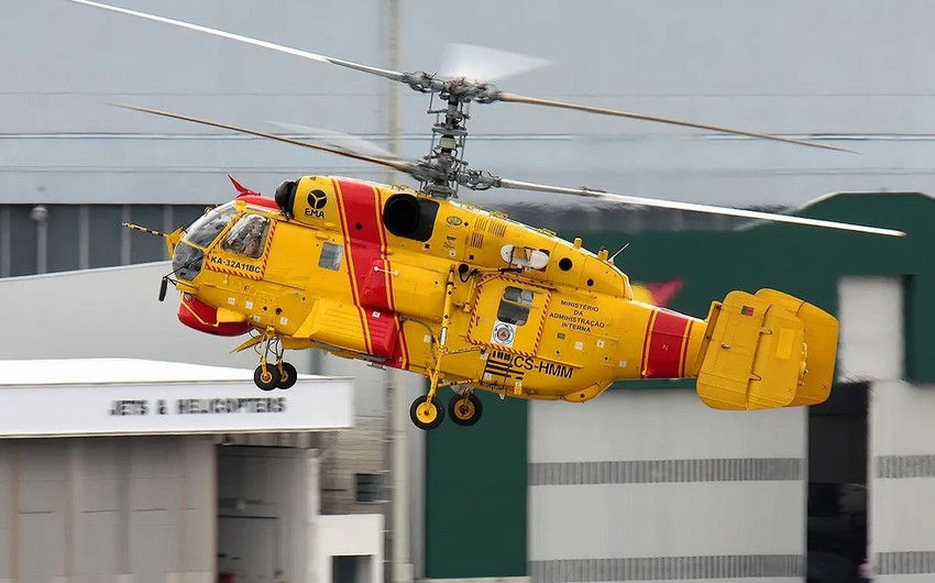 Un elicopter de pompieri s-a prăbușit în Portugalia.