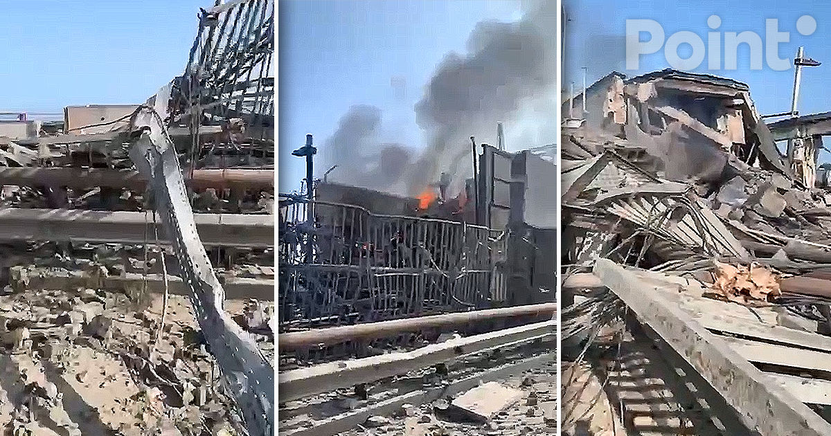 Hidrocentrala de la Kiev, avariată în urma atacului rusesc asupra Ucrainei.