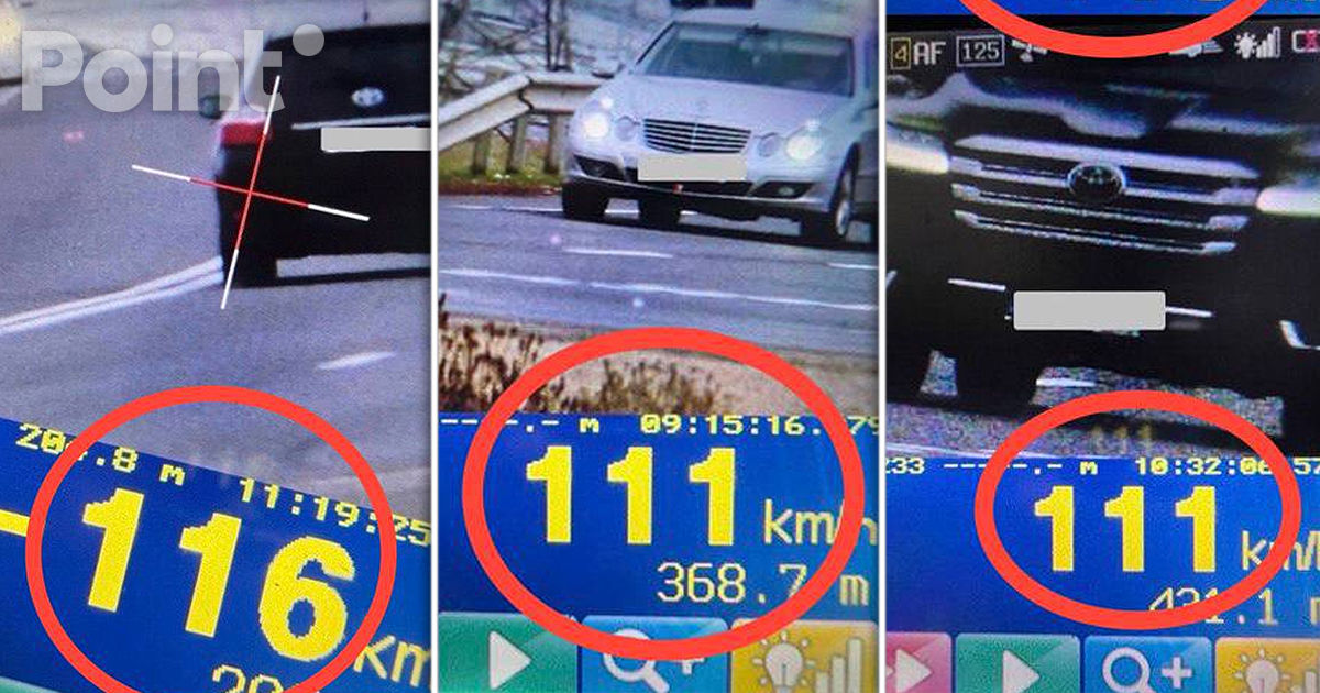 Mai mulți șoferi au fost amendați pe același traseu.