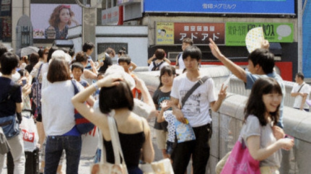 Căldura sufocantă care s-a abătut asupra Japoniei începând cu 6 iulie a ucis deja 120 de persoane numai la Tokyo.