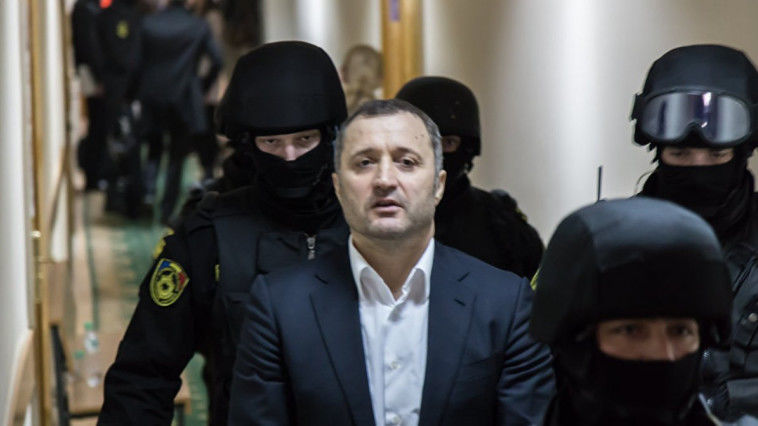 Vlad Filat a fost reținut pe data de 15 octombrie, 2015, în baza unui autodenunț scris de Ilan Shor. Foto: sputnik.md