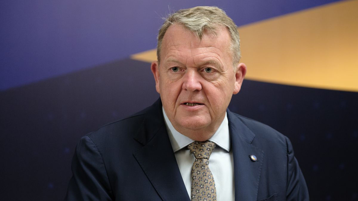 Министр иностранных дел Дании Ларс Лёкке Расмуссен.