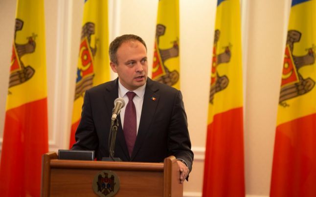 Preşedintele Parlamentului, Andrian Candu.