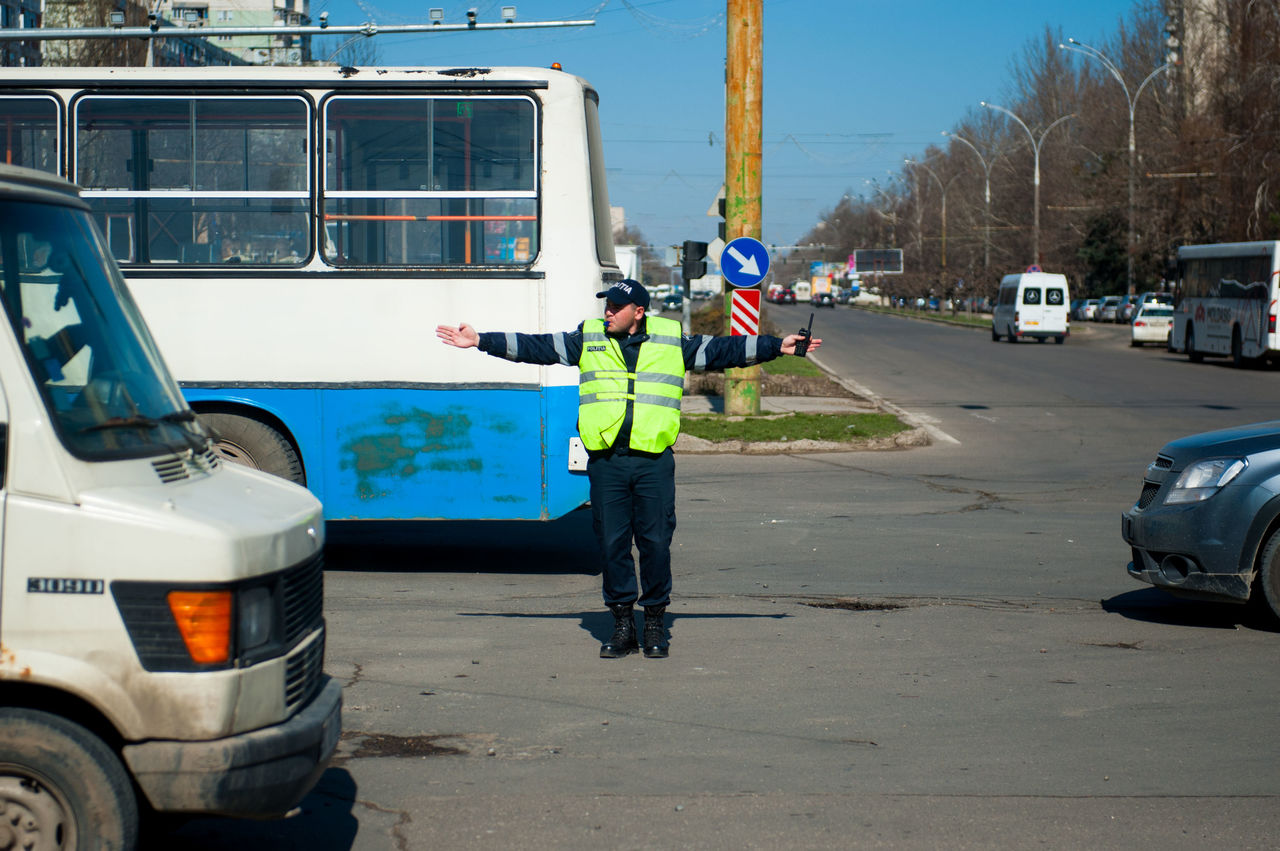 В Кишиневе по-прежнему не работают некоторые светофоры.