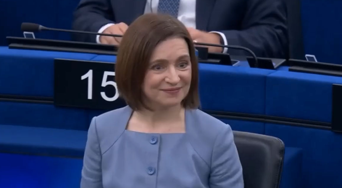 Sandu a primit Ordinul European pentru Merite: Conducerea dumneavoastră modelează viitorul Europei