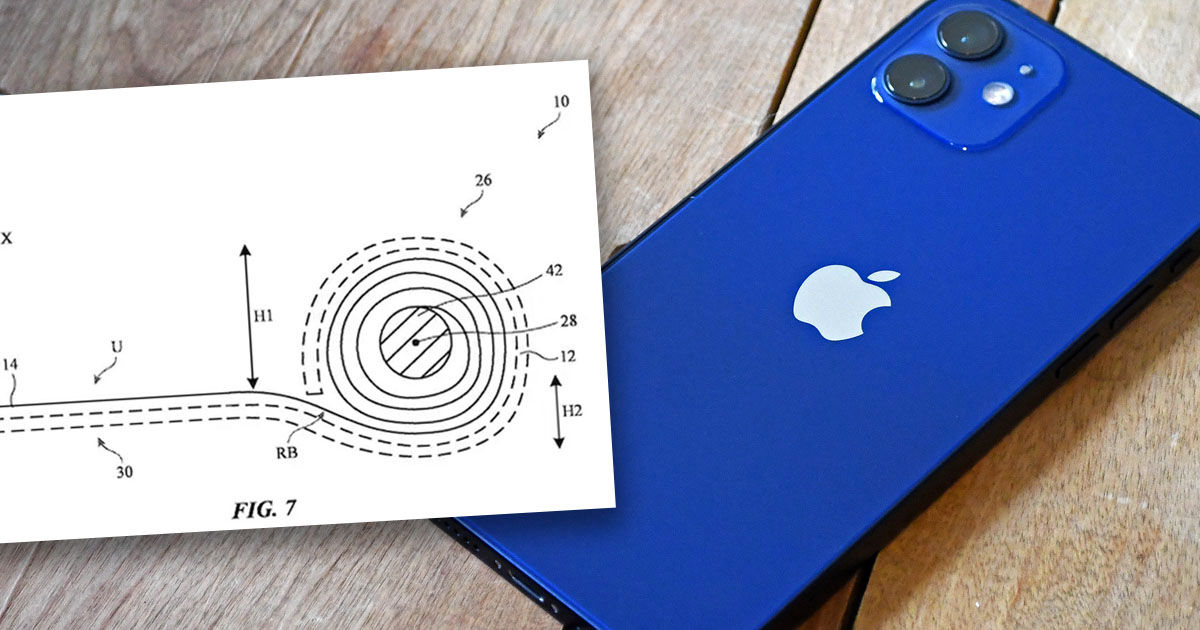 Apple запатентовала полностью сворачивающийся в трубочку iPhone.