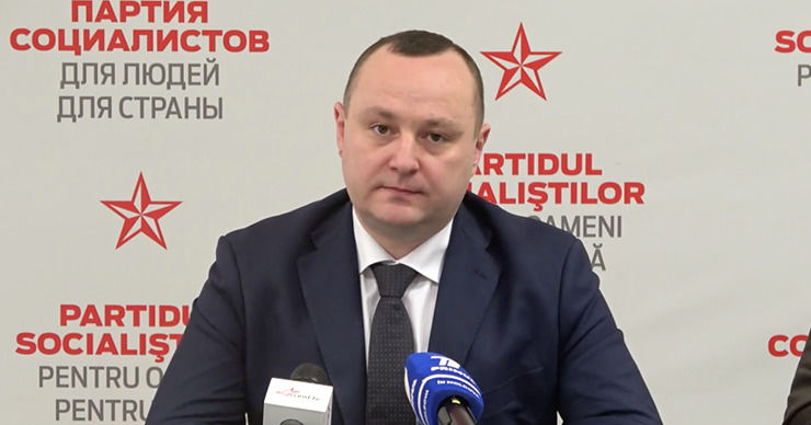 Депутат ПСРМ Влад Батрынча. 