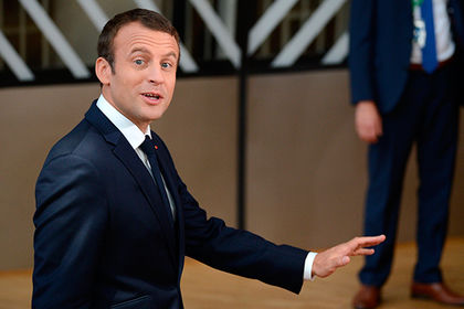 Президент Франции Эммануэль Макрон.