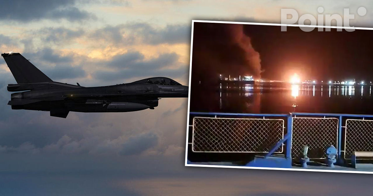 Во время атаки дронов на Украину Румыния поднимала в воздух самолеты F-16.