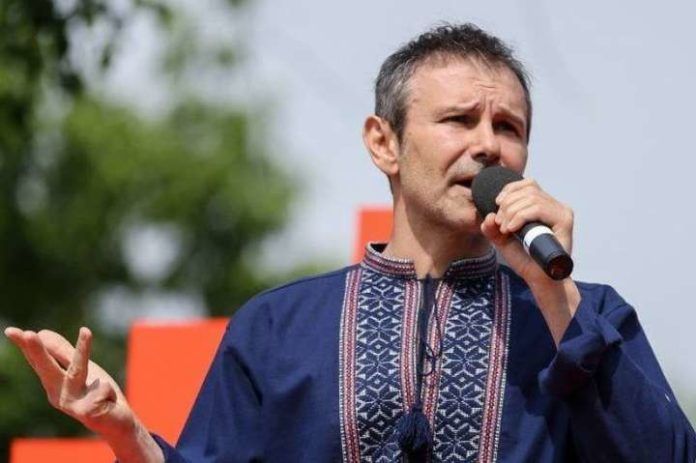 Лидер украинской партии "Голос", музыкант Святослав Вакарчук.