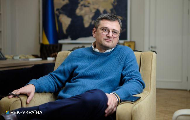 Министр иностранных дел Украины Дмитрий Кулеба.