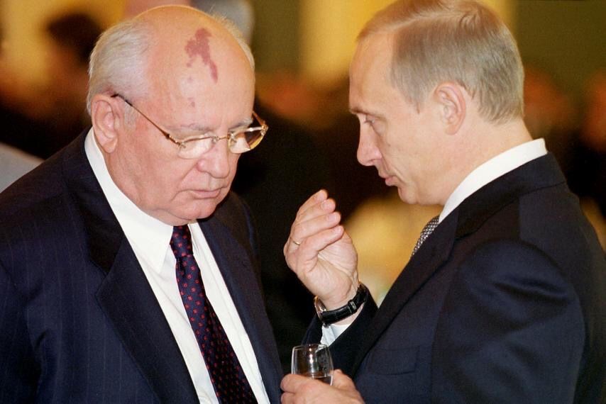 Путин отметил роль Горбачева в истории.