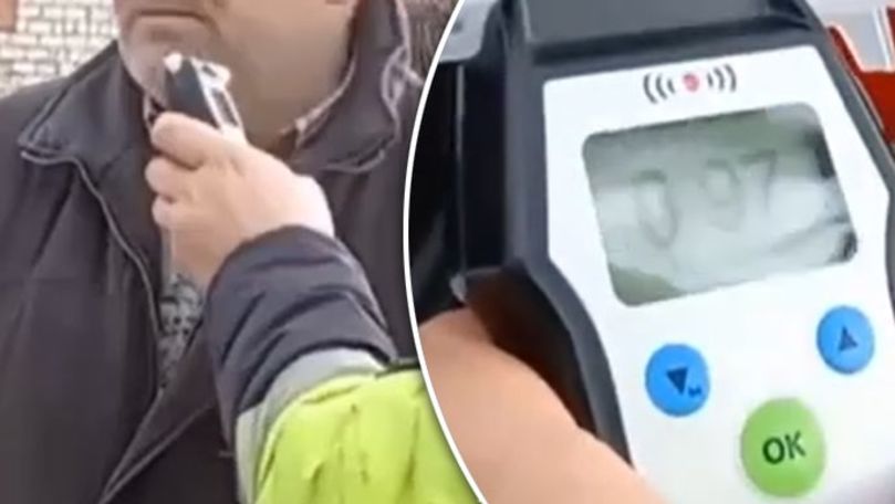 Пьяный водитель за рулем Mercedes был остановлен в Дондюшанах.