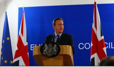 David Cameron a anunţat vineri că va demisiona cel târziu în octombrie. Foto: xinhua