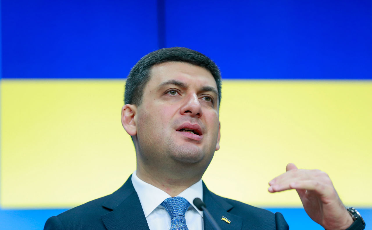 Лидер партии "Украинская Стратегия" Владимир Гройсман.