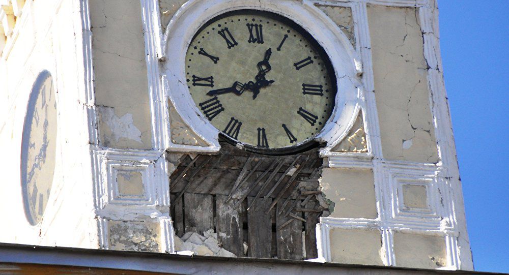 Primăria Chișinău are nevoie de o reparație capitală. Foto: Sputnik/ Igor Vzorov
