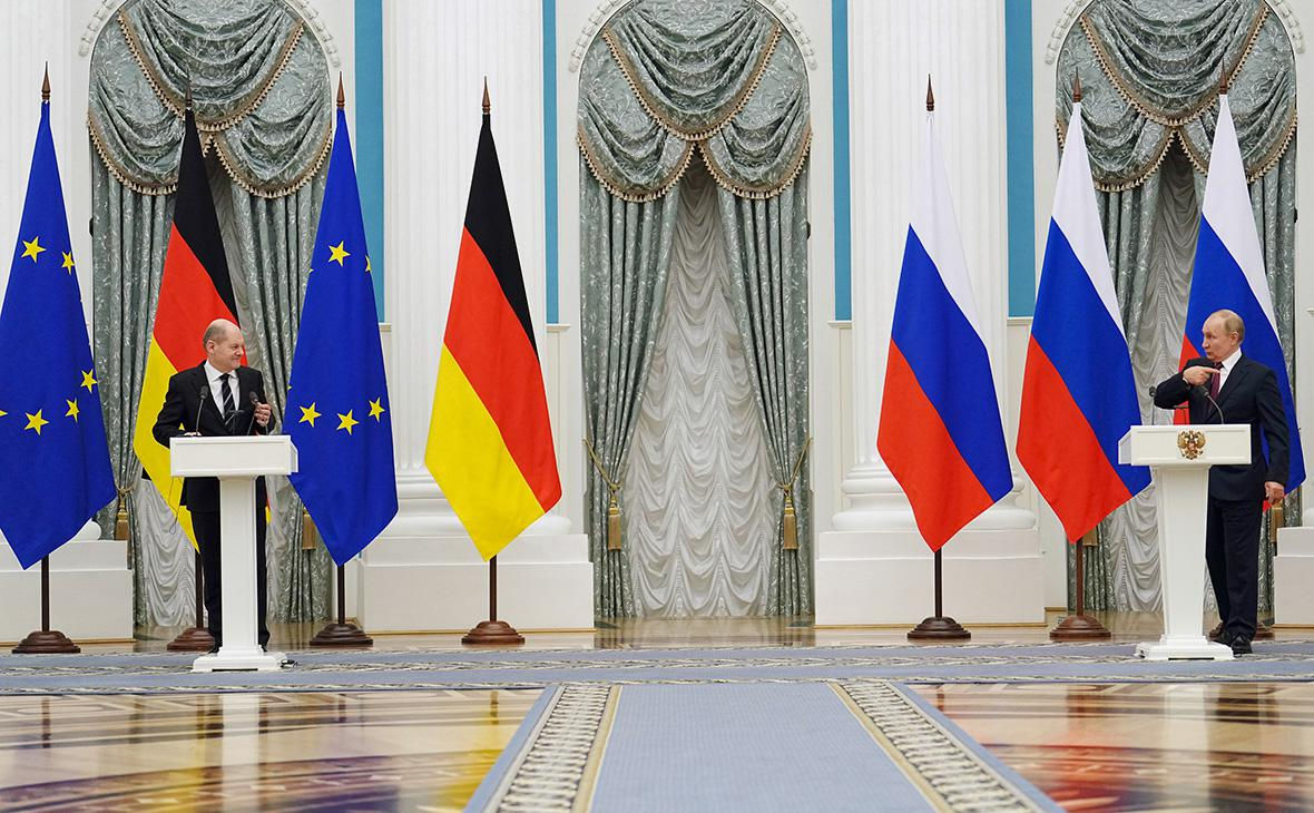 Bild узнал детали переговоров Шольца с Путиным после вторжения РФ в Украину.