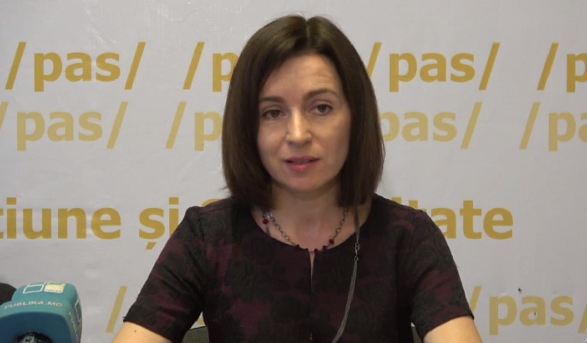 Maia Sandu: oamenii s-au săturat de minciuni, de falsuri şi de jocuri murdare