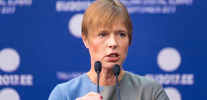 Президент Эстонии Керсти Кальюлайд.
