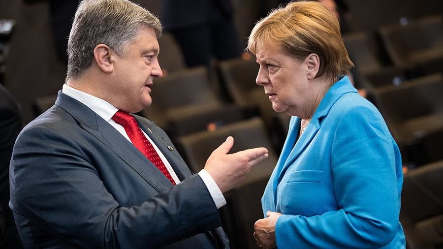 Порошенко и Меркель обсудили «Северный поток-2».