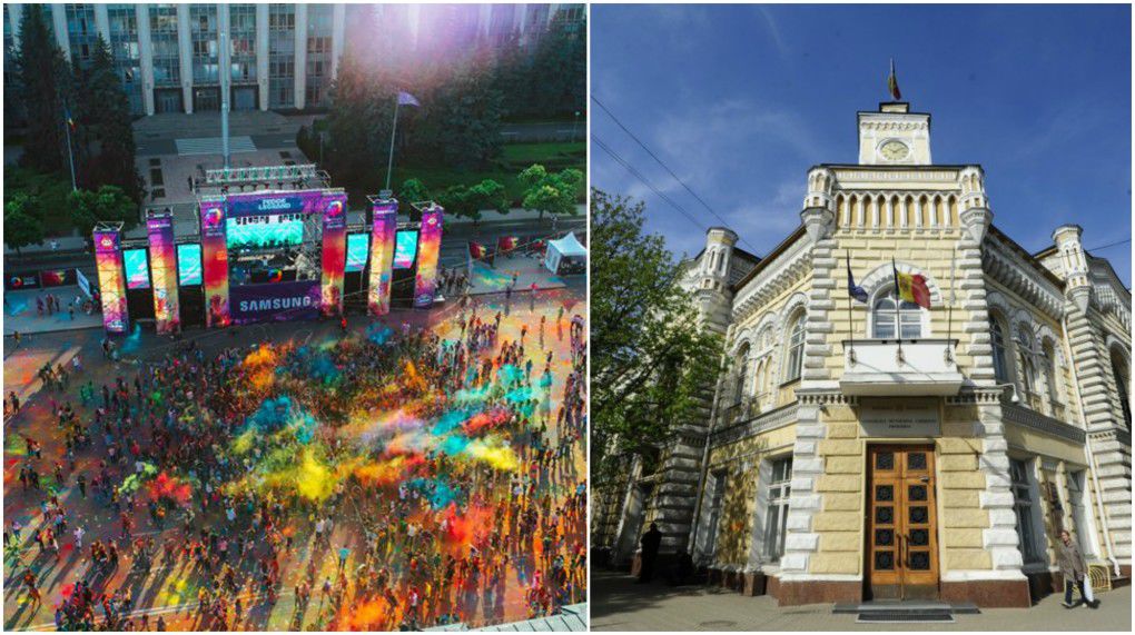 Scandal: Ce spun organizatorii Festivalului Culorilor şi ce răspunde Primăria. Foto: realitatea.md
