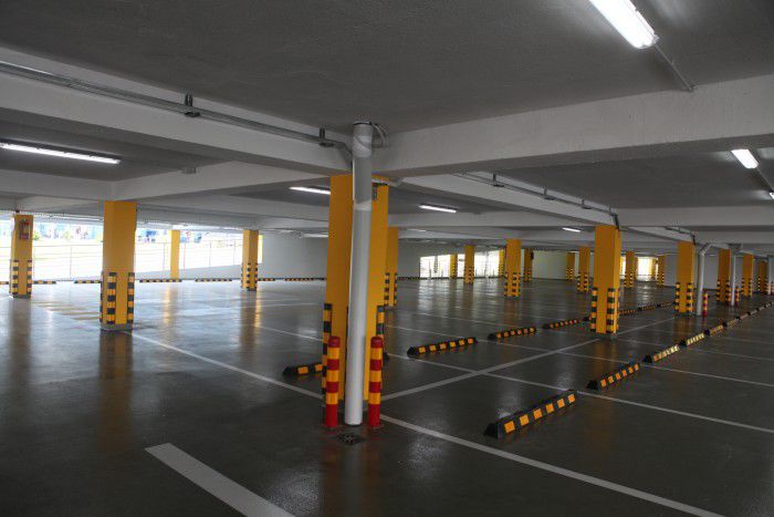Proiectul parcării Aeroportului din Chișinău a fost recunoscut drept cea mai bună construcție a anului 2015. Foto: airport.md