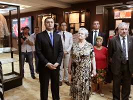 Expoziţia muzeului este amenajată în edificiul central al Muzeului Naţional de Arheologie şi Istorie a Moldovei