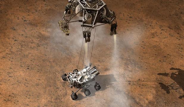 Marte este atât de departe de Pământ, încât NASA va afla abia după 15 minute dacă operaţiunea a fost un succes.
