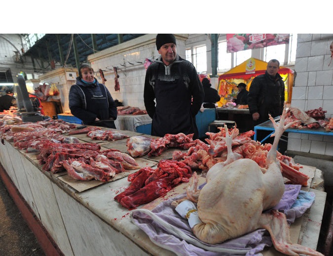 Цены на мясо и даже на мясные субпродукты остаются стабильно высокими.