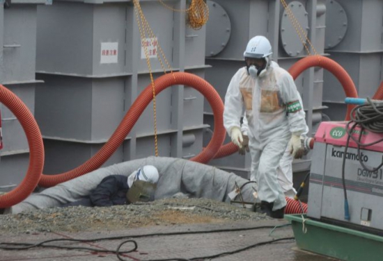 Centrala Fukushima a fost devastată de un cutremur urmat de un tsunami la 11 martie 2011.
