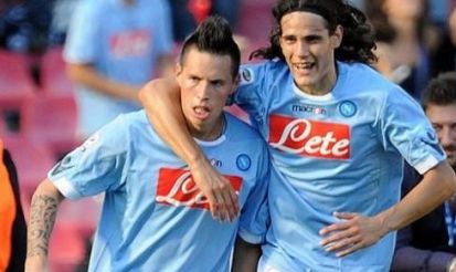 Cavani a deschis scorul din penalty, în minutul 63