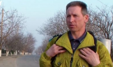 Andrei Popa, primul moldovean care şi-a propus acum să facă și înconjurul lumii, mergând pe jos timp de 800 de zile.