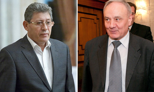 Лидер Либеральной партии Михай Гимпу утверждает, что глава государства Николае Тимофти уязвим перед бывшим премьером Владом Филатом. Фото: actualitati.md