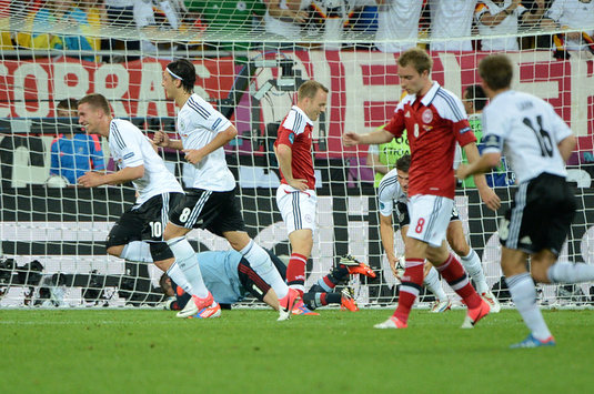Krohn-Dehli a reusit al doilea sau gol de la EURO 2012 cu o lovitura de cap din sase metri venita ca urmare a unui corner.