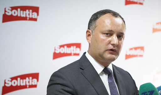 Ce spune Dodon despre frontul comun de stânga. Foto: arena.md