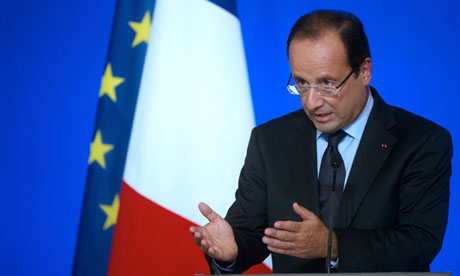 Hollande vrea ca zona euro să acţioneze prompt pentru reducerea costurilor împrumuturilor Spaniei şi Italiei