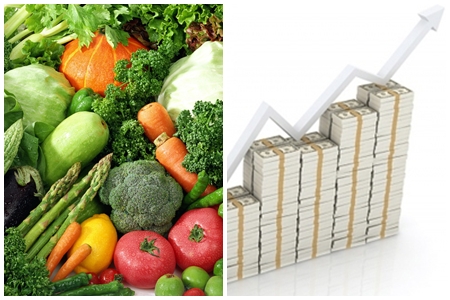 Эксперты Национального банка подсчитали, как изменились цены на продукты питания и услуги за год.