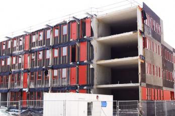 Volumul principal de lucrări a fost realizat de către agenţii economici cu forma de proprietate privată