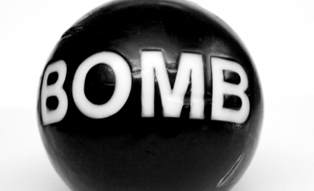 Bomba a fost probabil lansată de avioane americane în al Doilea Război Mondial.