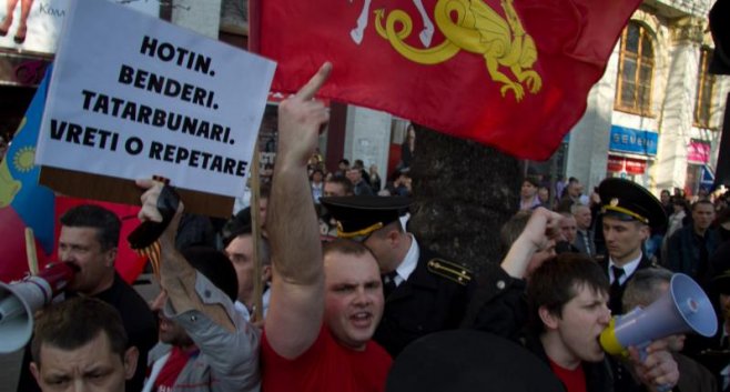 Organizarea pe 16 septembrie în centrul Chişinăului a marşului unioniştilor va provoca vărsări de sânge