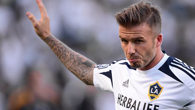 Beckham a fost internaţional englez în 115 meciuri, un record, şi a fost căpitanul naţionalei ţării sale la 58 de partide.