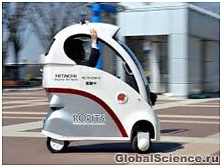 Миниатюрный одноместный автомобиль Ropits Robot предназначен для движения по тротуарам или специально оборудованным дорожкам, а также может использоваться для передвижений внутри помещений.