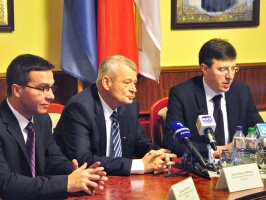 Cei doi edili au convenit ca primăria Bucureşti să înalţe la Chişinău un monument al lui Mihai Viteazul