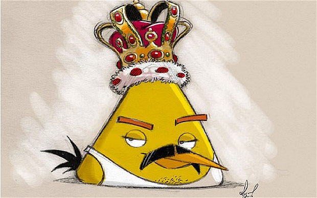 Покойный лидер группы Queen Фредди Меркьюри стал персонажем Angry Birds.