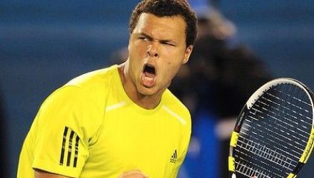 Tsonga s-a calificat pentru a doua oară consecutiv în semifinale la Wimbledon şi pentru a patra oară la un turneu de Grand Slam.