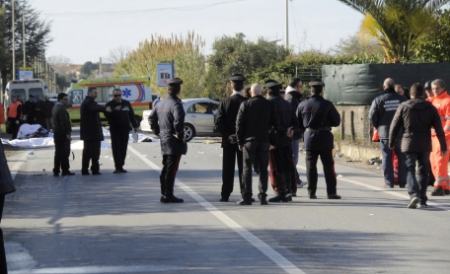 Victimele se întorceau după o zi de muncă pe o plantaţie de citrice. 