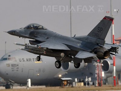 Washingtonul va livra Irakului un prim lot de avioane de vânătoare F-16, în 2014 (Imagine: Mediafax Foto/AFP)