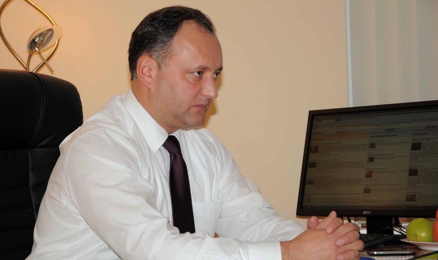 Liderul socialiştilor, Igor Dodon, răspunde tăios acuzaţiilor lansate aseară de preşedintele PCRM, Vladimir Voronin. Foto: tribuna.md